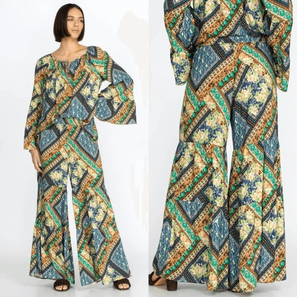 Johnny Was Pants - Johnny Was RIVERA TIERED PANTS